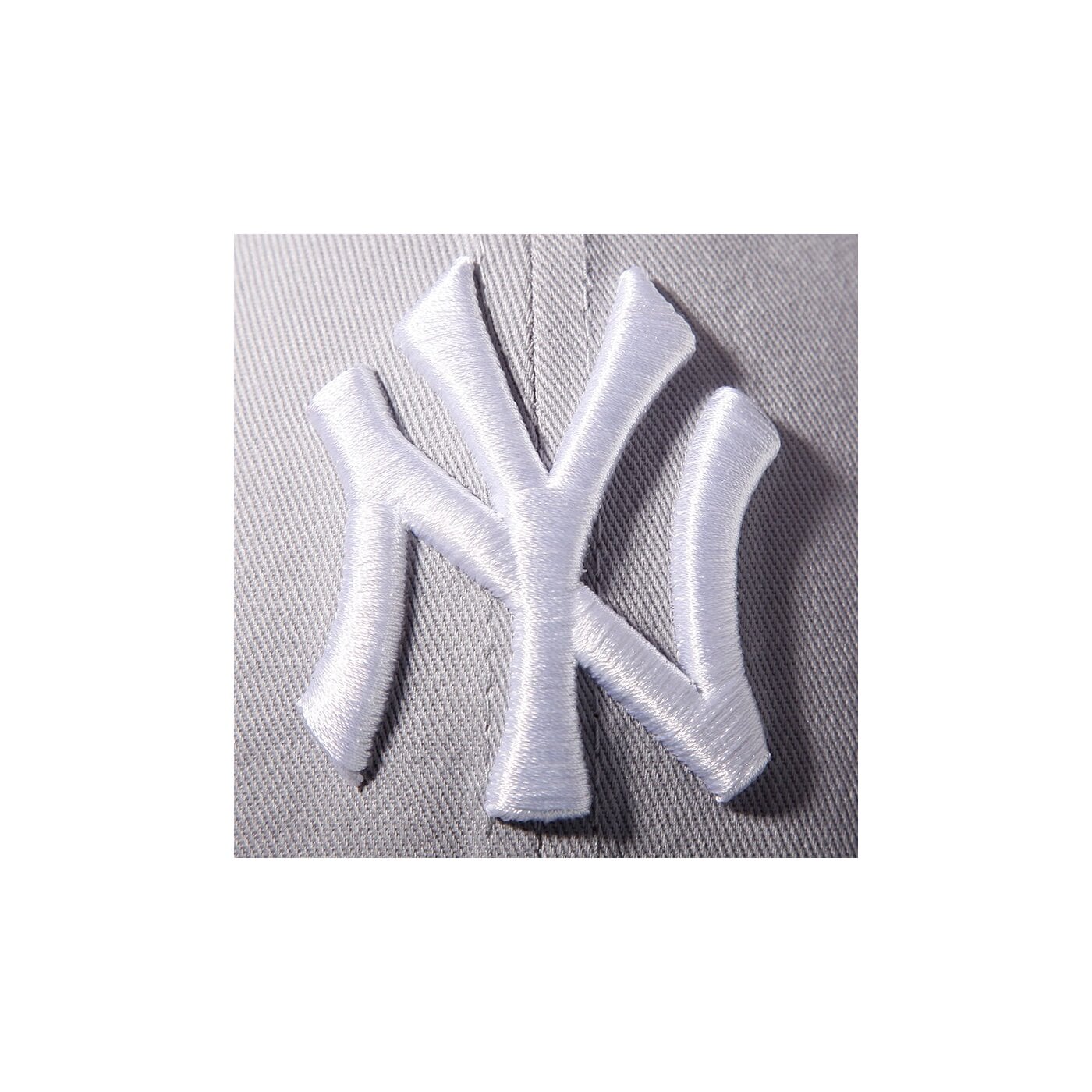 Czapka z daszkiem damska NEW ERA MLB 9FORTY NEW YORK YANKEES CAP GRAY/WHITE 10531940 kolor szary