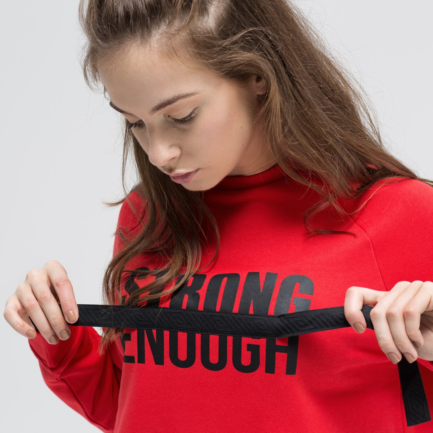 Bluza damska UMBRO BLUZA SERORA ul39bld01001 kolor czerwony