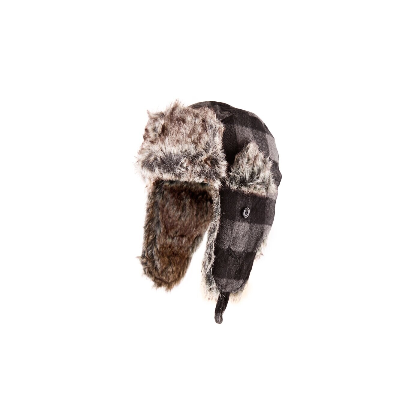 Czapka zimowa damska PUMA CZAPKA Z SHORN CHECK TRAP 84342301 kolor czarny