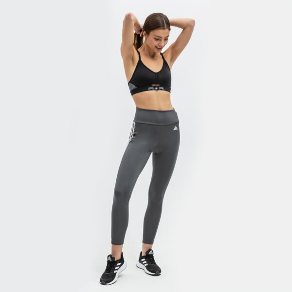 Spodnie dresowe damskie ADIDAS LEGGINGS W 3S 78 TIG gl4043 kolor szary
