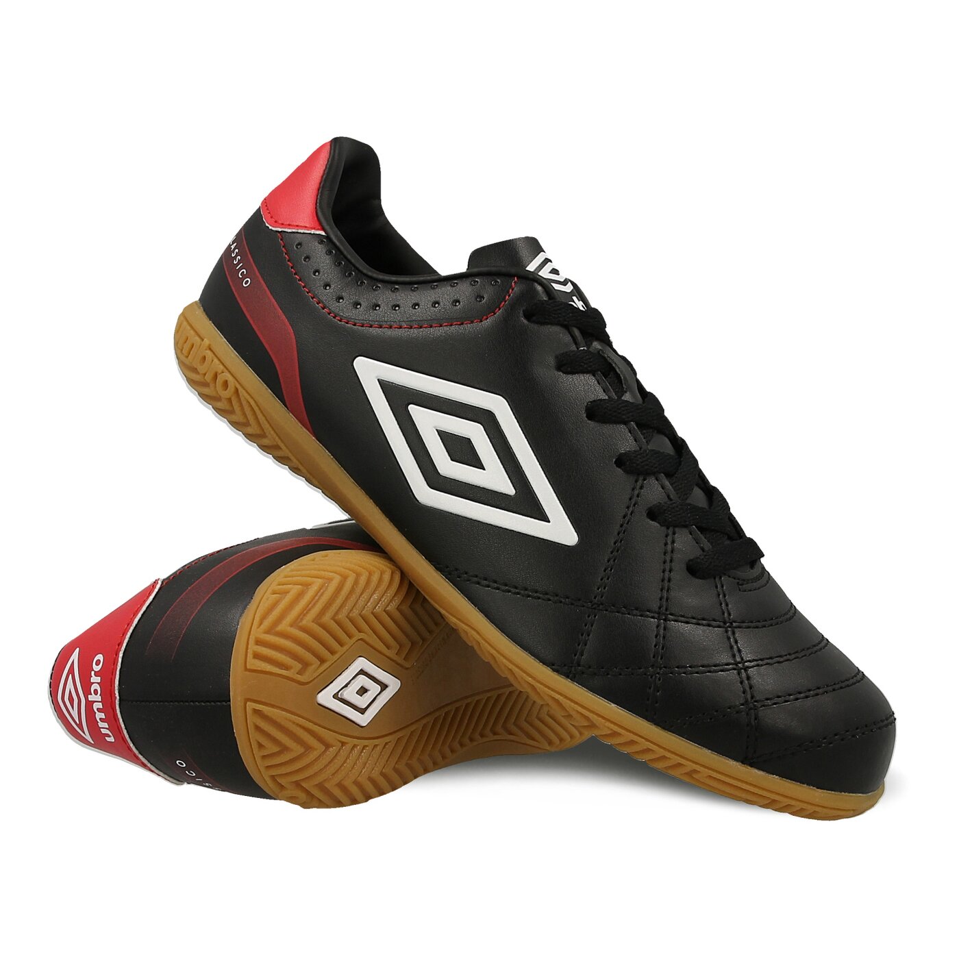 Buty piłkarskie męskie UMBRO CLASSICO 4 IC GUM 85770uewg kolor czarny