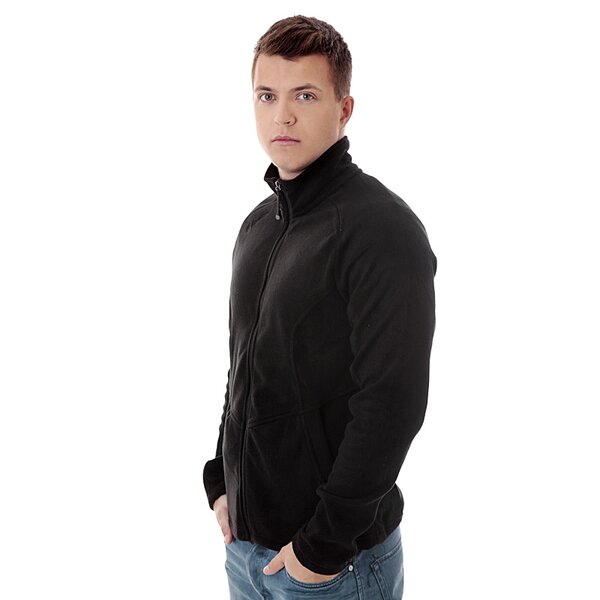 Bluza męska LOTTO POLAR JACKET DOUG PILE q6884 kolor czarny