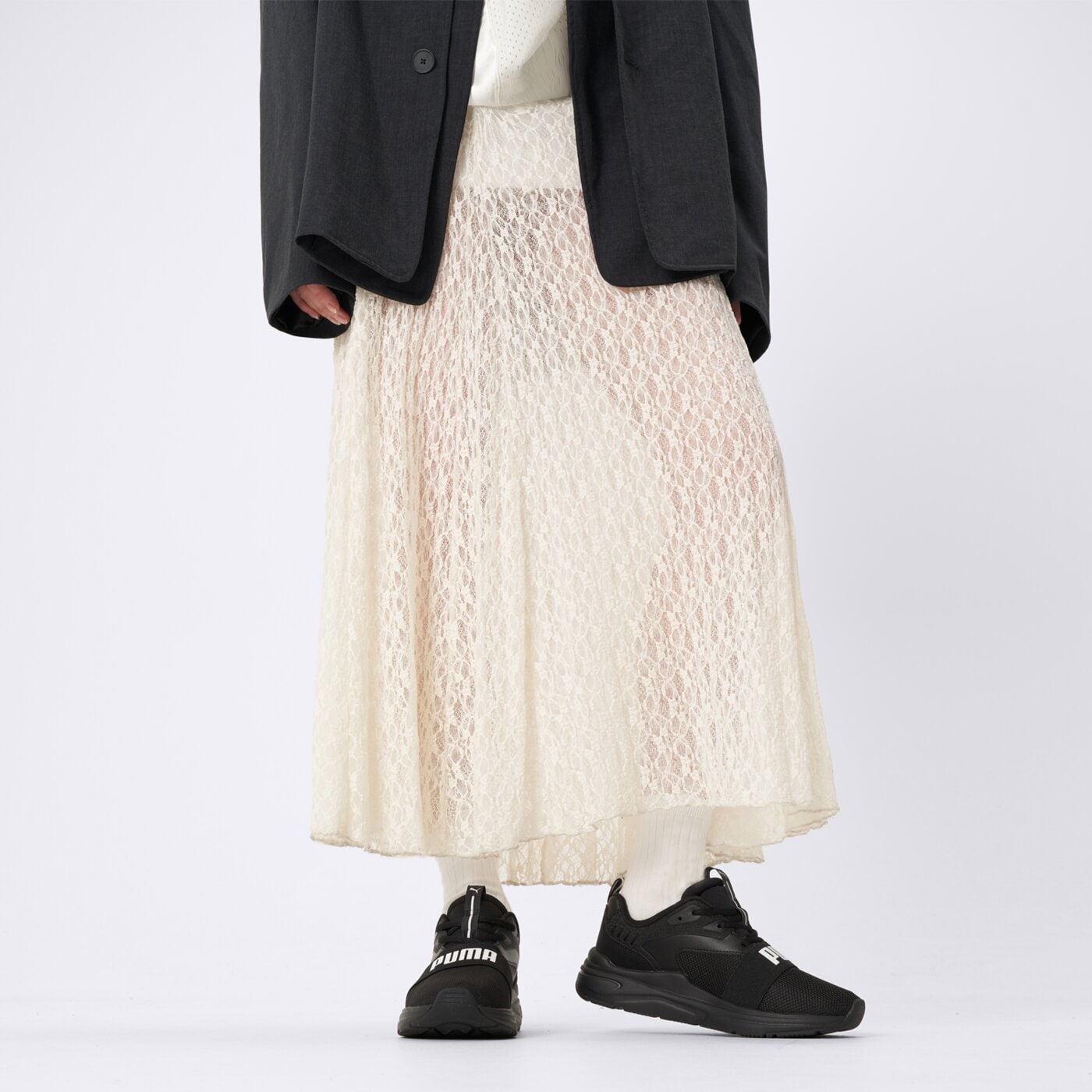 Buty dziecięce PUMA SOFTRIDE WIRED 2 JR 40150501 kolor czarny