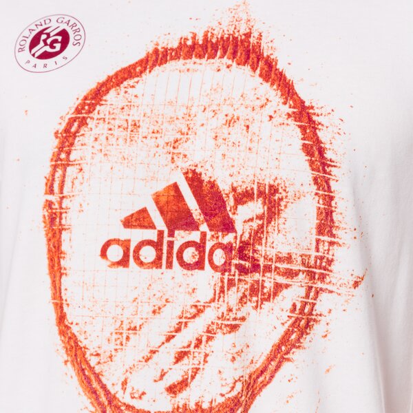 Koszulka męska ADIDAS T-SHIRT ROLAND GARROS M bq2547 kolor biały