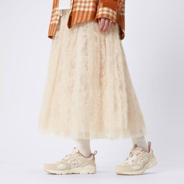 Buty sportowe damskie NEW BALANCE ML408V1 ml408lpw kolor beżowy