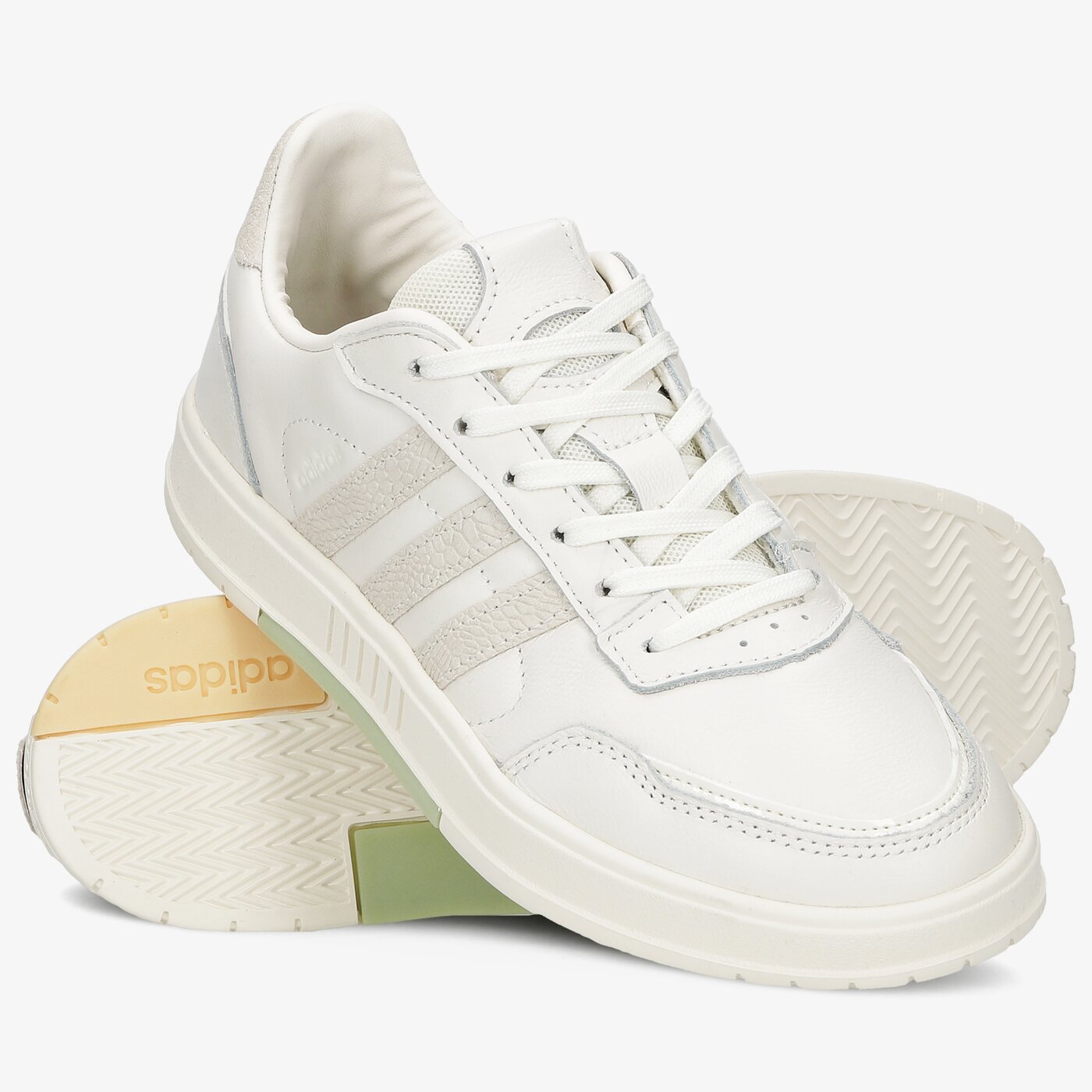 Buty sportowe damskie ADIDAS COURTMASTER fw2900 kolor beżowy