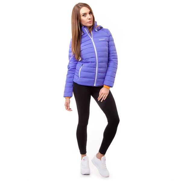 Kurtka zimowa damska FEEWEAR  KURTKA WIWA fw34pkud04001 kolor fioletowy