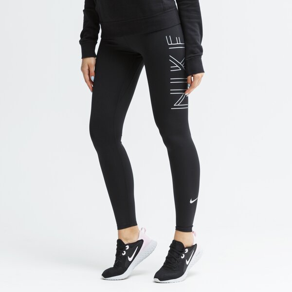 Spodnie dresowe damskie NIKE LEGGINGS W NK FAST GLAM DUNK bv4767-010 kolor czarny