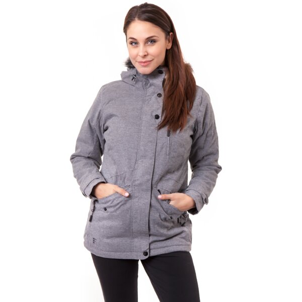 Kurtka zimowa damska FEEWEAR KURTKA FILADELFIA fw34kud01001 kolor szary