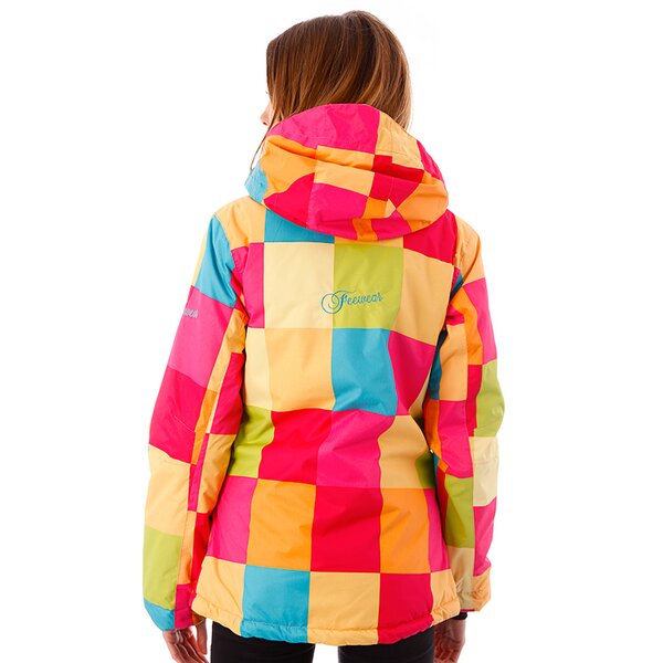 Kurtka zimowa damska FEEWEAR KURTKA WERONA fw33kud23001 kolor multicolor