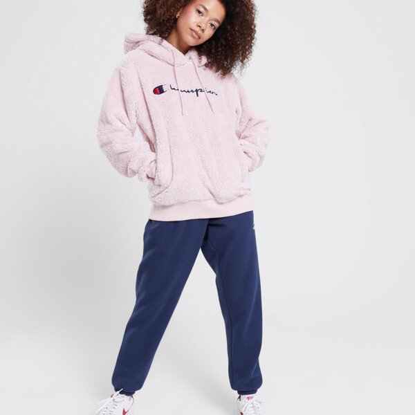 Bluza damska CHAMPION POLAR HOODED SWEATSHIRT 116598ps124 kolor różowy