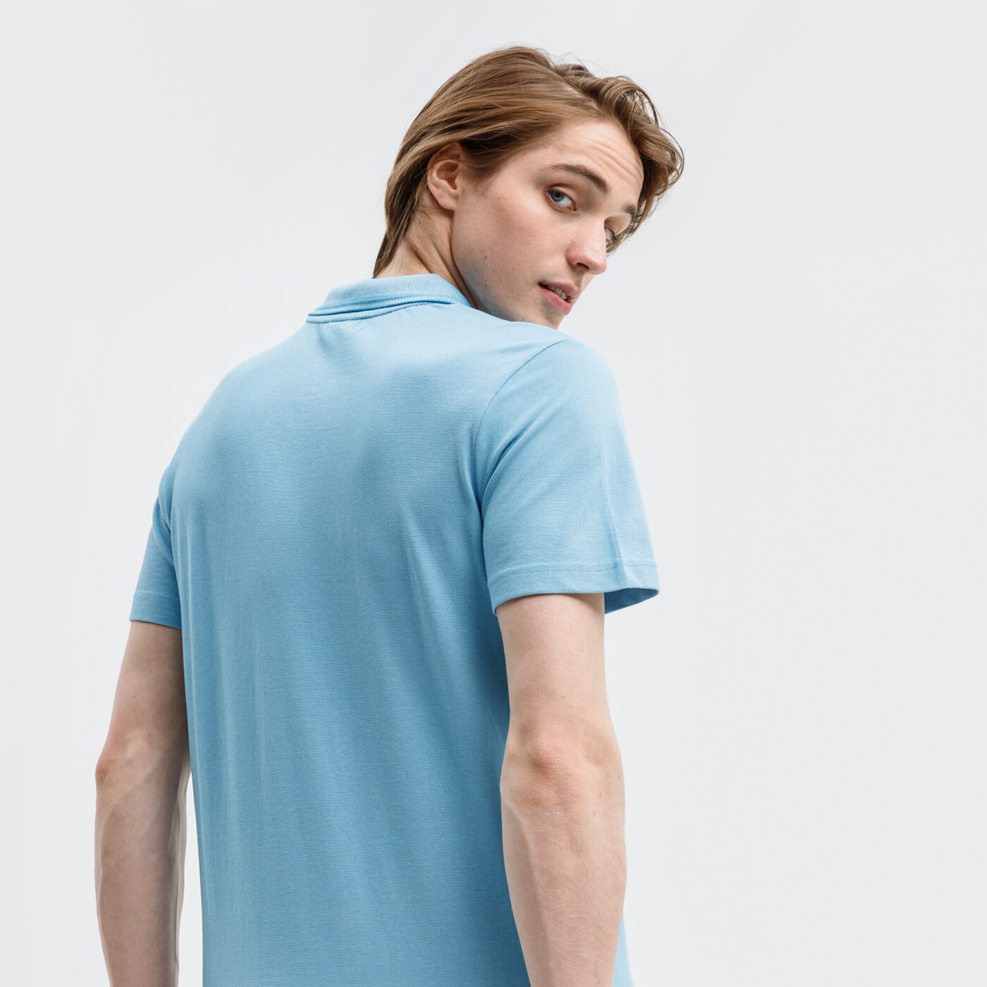 Koszulka polo męska UMBRO POLO CIRO ul121pom01001 kolor niebieski