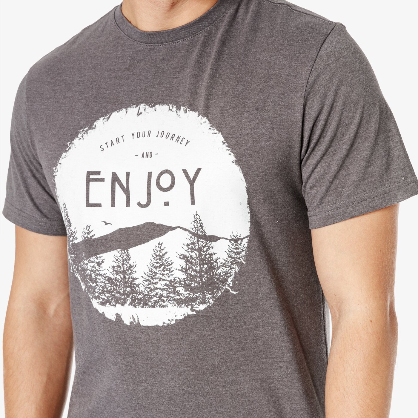 Koszulka męska FEEWEAR T-SHIRT SS QUARRY fw38tsm25001 kolor szary