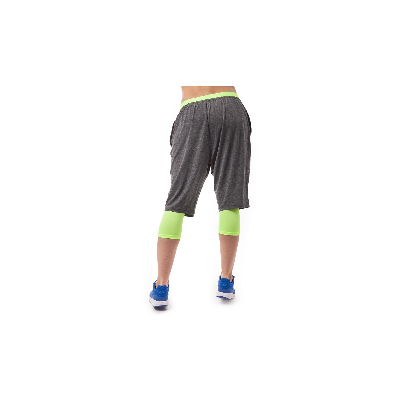 Spodnie dresowe damskie NIKE SPODNIE PRO INSIDE BALLER 11 643322032 kolor szary