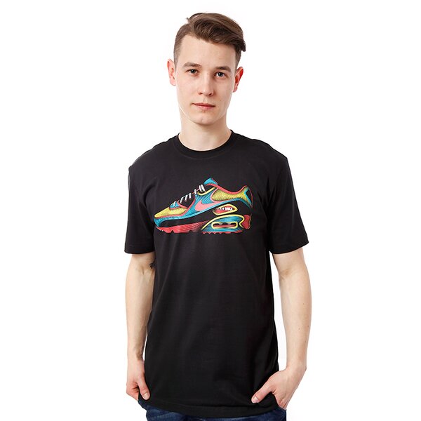 Koszulka męska NIKE T-SHIRT TEE-AIR MAX 589774010 kolor czarny