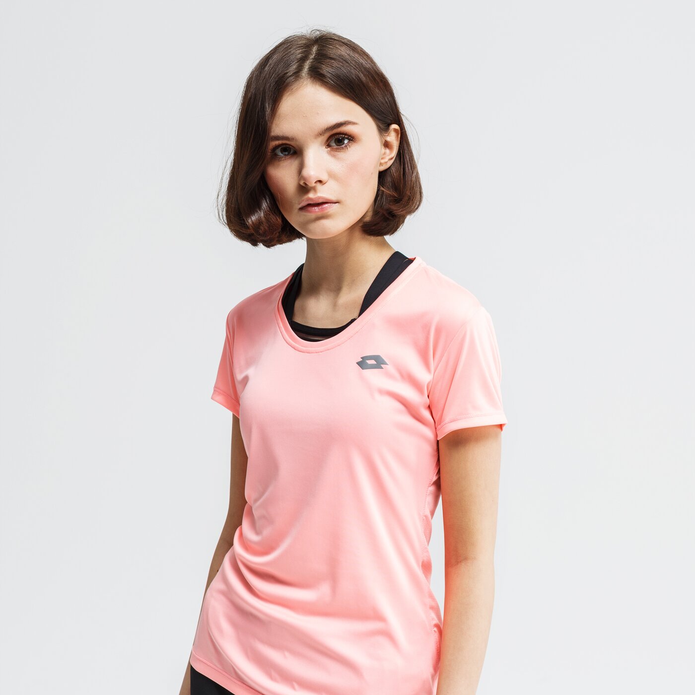 Koszulka damska LOTTO T-SHIRT SMART W PL 210611-5p2 kolor różowy