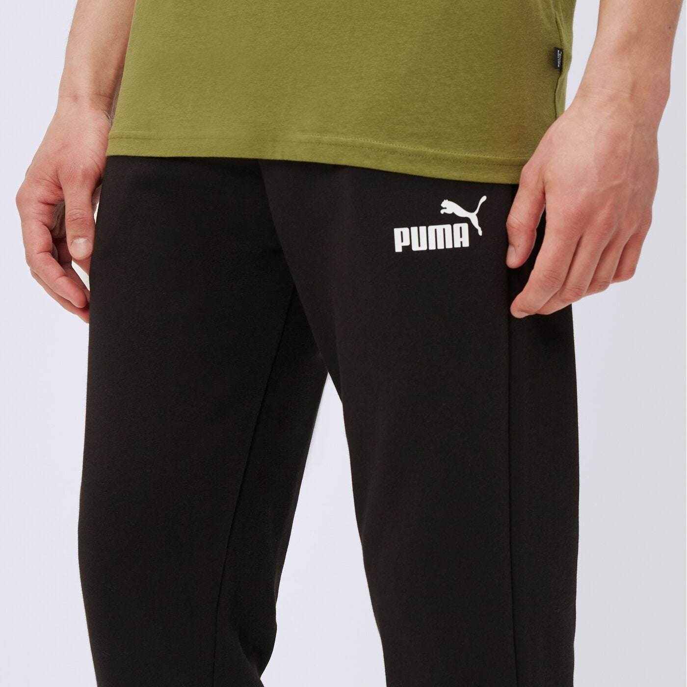PUMA KOMPLET CLEAN SWEAT SUIT TR 585840 01 kolor czarny