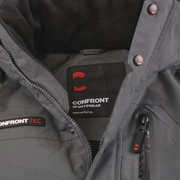 Kurtka zimowa męska CONFRONT KURTKA GIOVANNI cf31kum02052 kolor szary