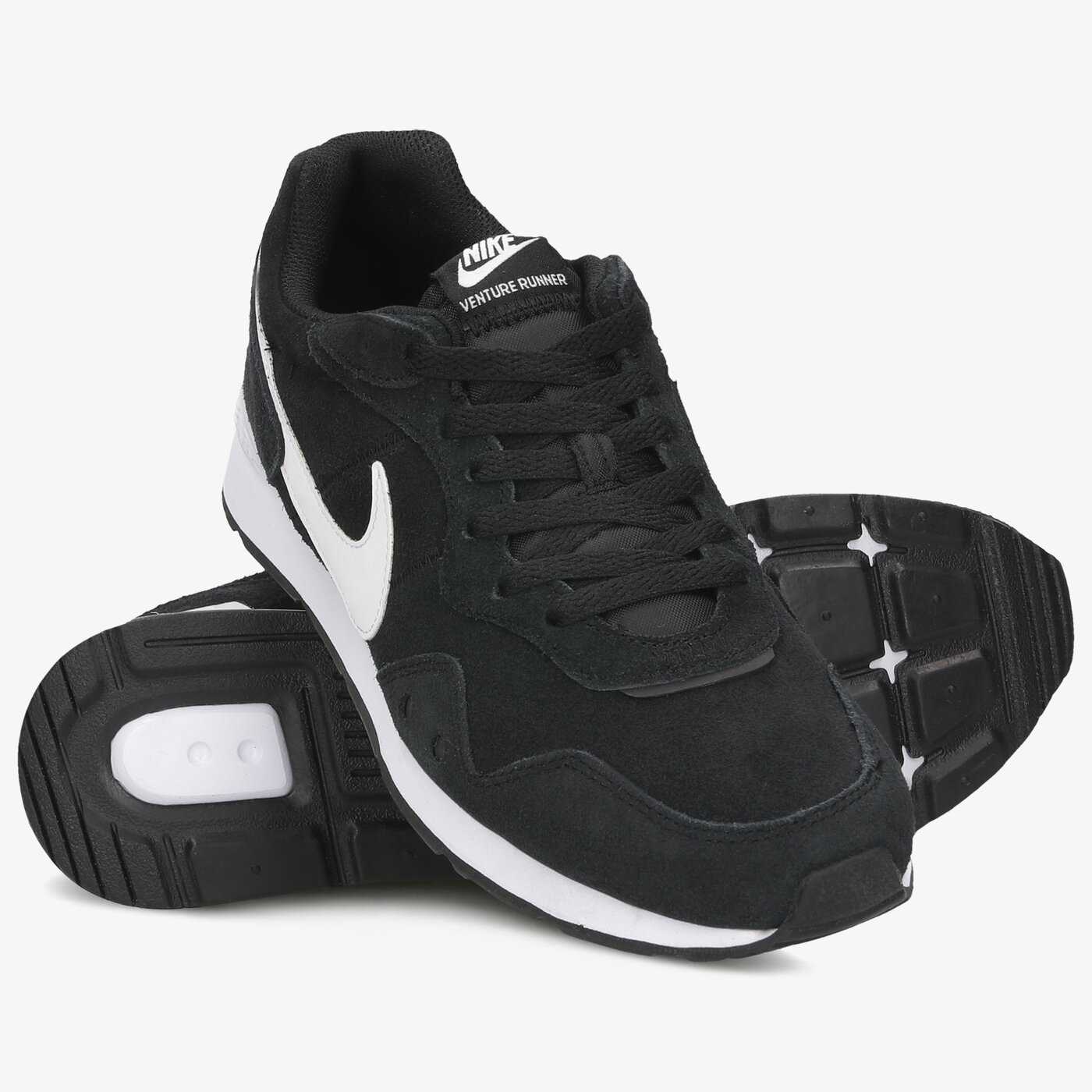 Buty sportowe męskie NIKE VENTURE RUNNER SUEDE cq4557-001 kolor czarny