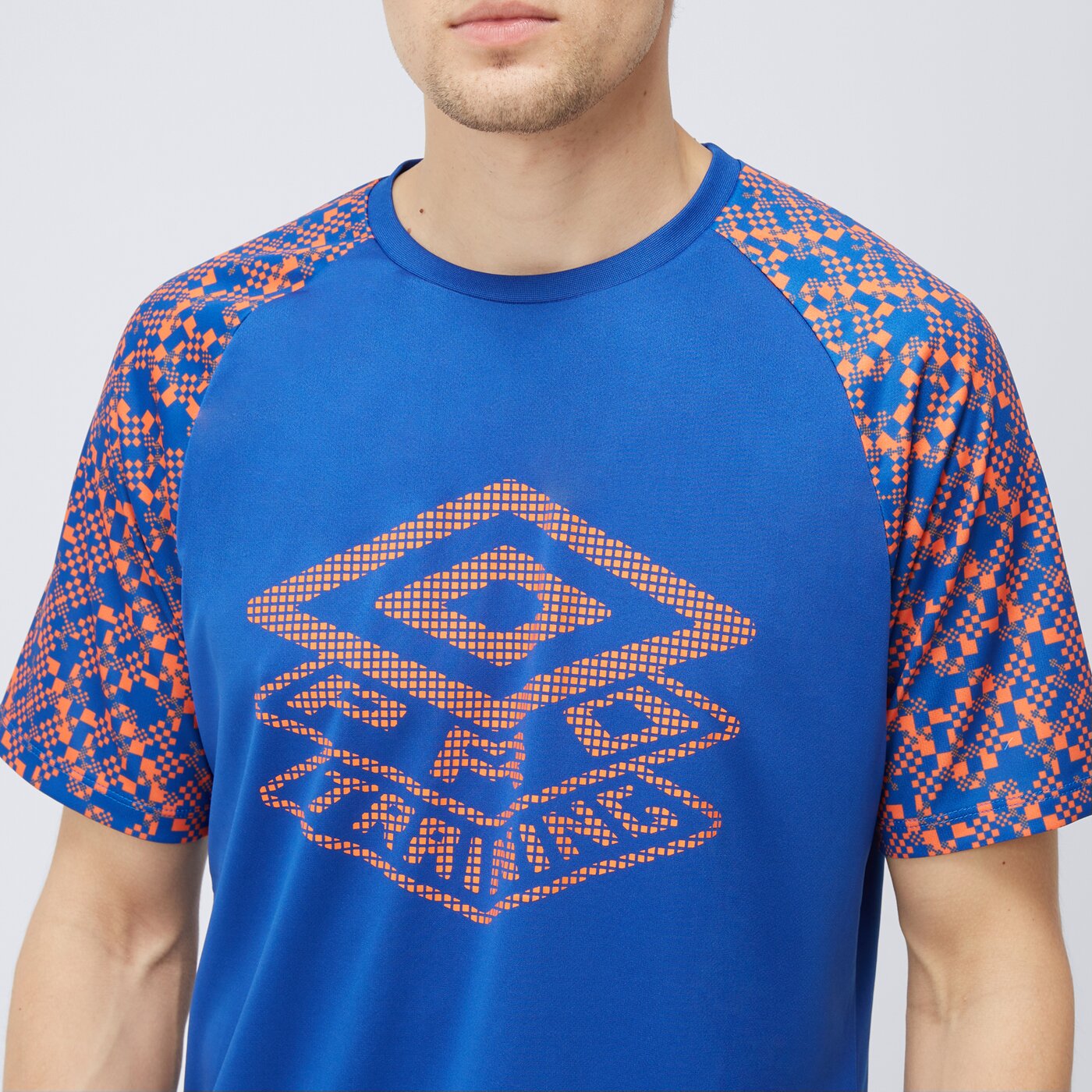 Koszulka męska UMBRO T-SHIRT SS PRO TRAINING ACTIVE 66226u-lsq kolor niebieski