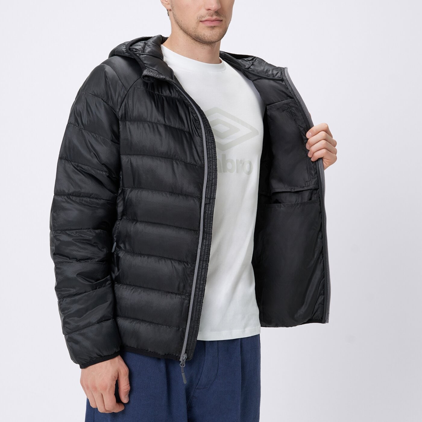 Kurtka zimowa męska REEBOK KURTKA ZIMOWA GLACIER SHIELD JACKET rbo14960011 kolor czarny