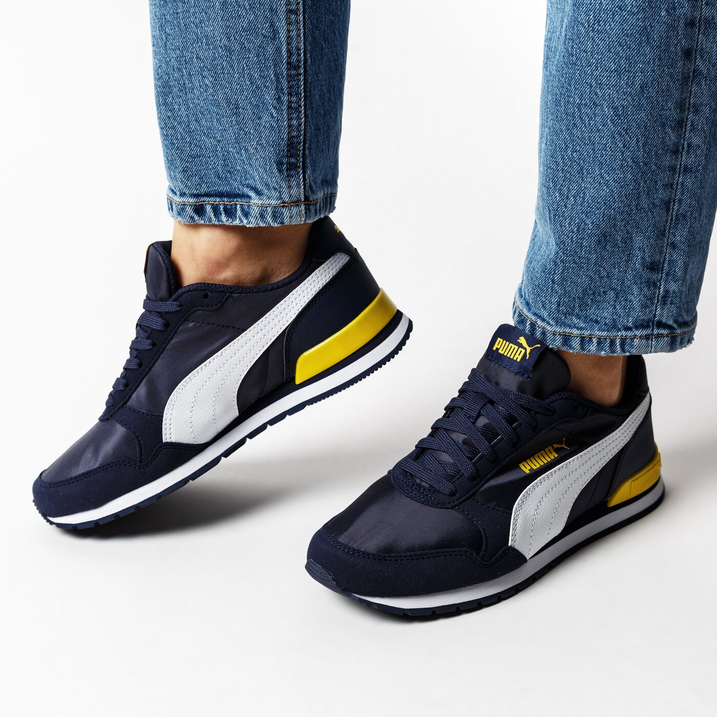 Buty dziecięce PUMA ST RUNNER V2 NL JR 36529326 kolor granatowy