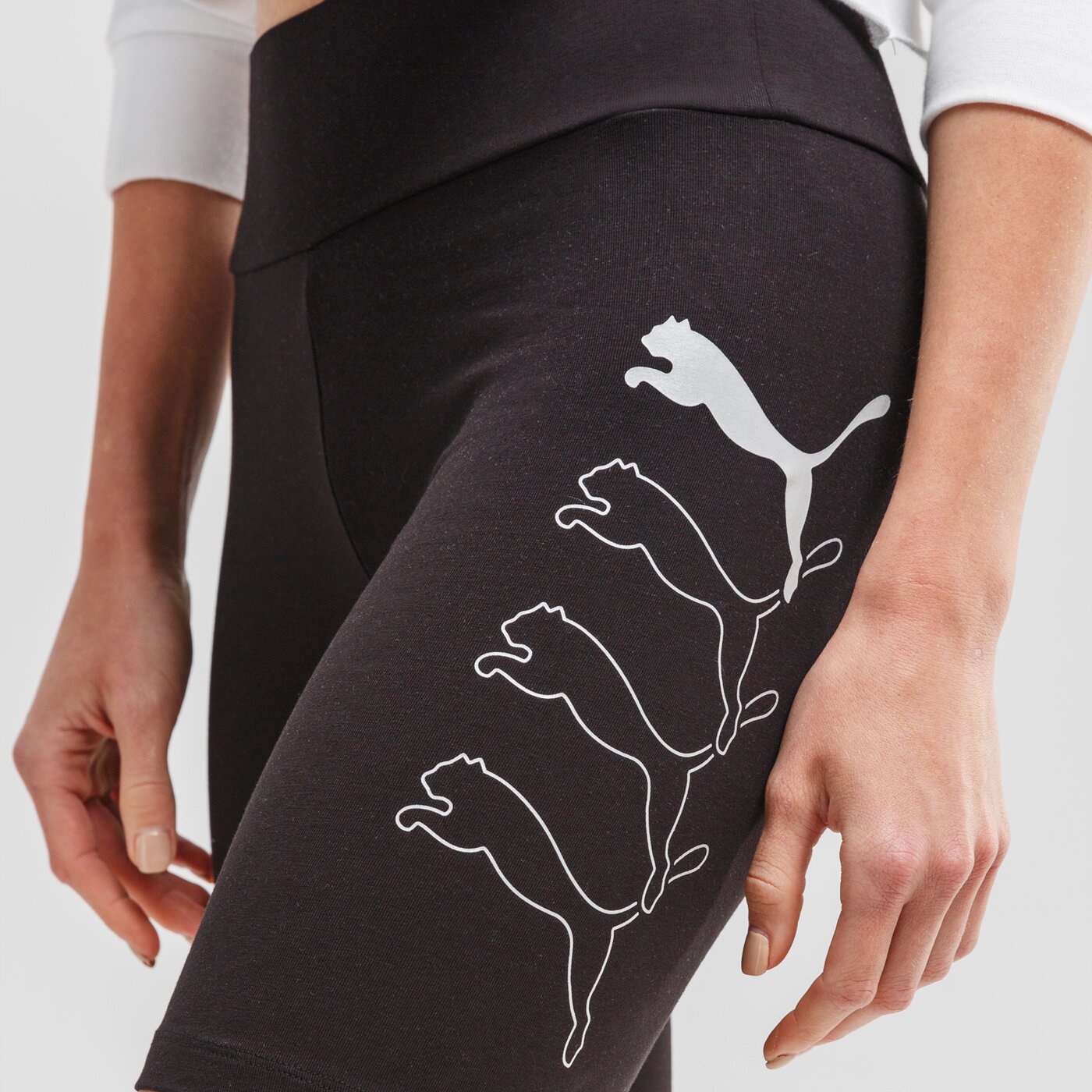 Spodenki damskie PUMA SZORTY REBEL 7" SHORT 581311 51 kolor czarny