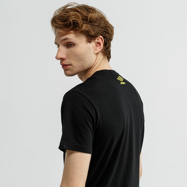 Koszulka męska UMBRO T-SHIRT SS GOPMAT ul19tsm34001 kolor czarny