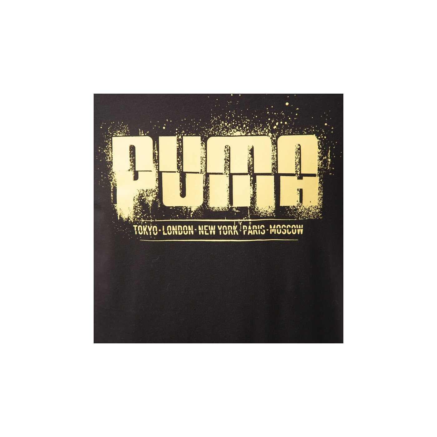 Koszulka męska PUMA T-SHIRT PUMA AROUND 83242901 kolor czarny