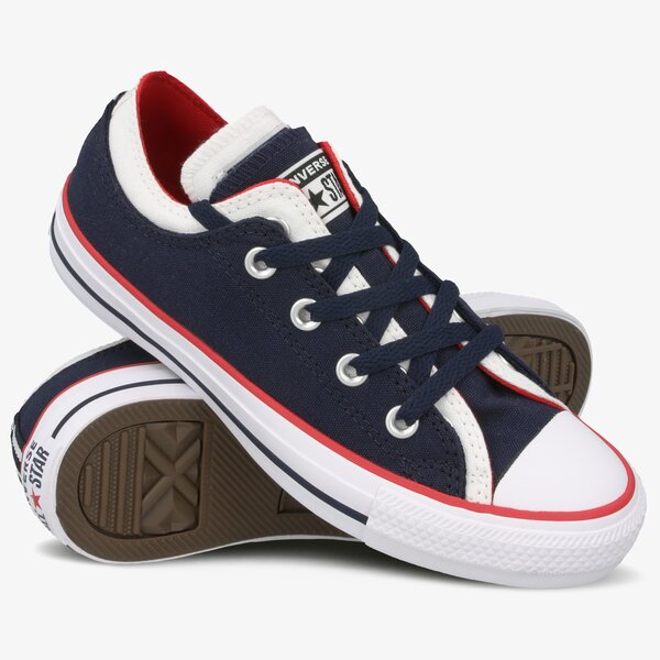 Buty sportowe damskie CONVERSE CHUCK TAYLOR ALL STAR DOUBLE UPPER 567039c kolor granatowy