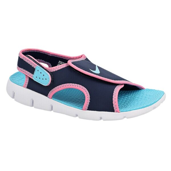 Sandały dla dzieci NIKE SUNRAY ADJUST 4 (GS/PS) 386520401 kolor granatowy