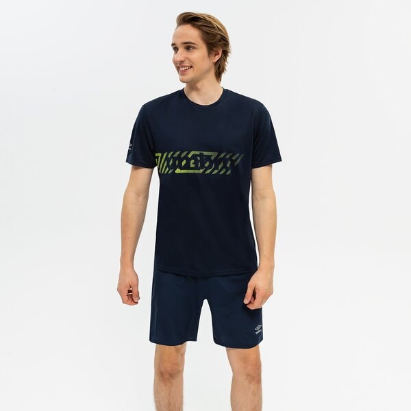 Koszulka męska UMBRO T-SHIRT FW SQUADRA CREW TRAINING JERSEY 66077u-byl kolor granatowy