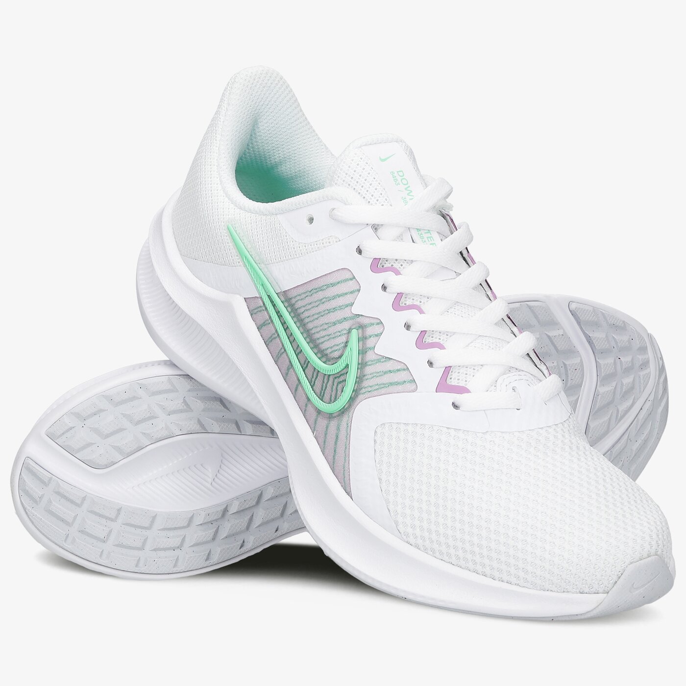 Buty do biegania damskie NIKE DOWNSHIFTER 11 cw3413-101 kolor biały