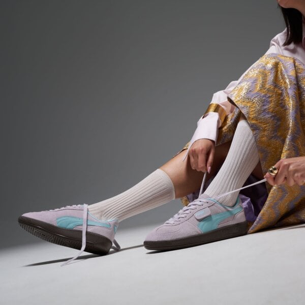 Buty sportowe damskie PUMA PALERMO 39646353 kolor fioletowy