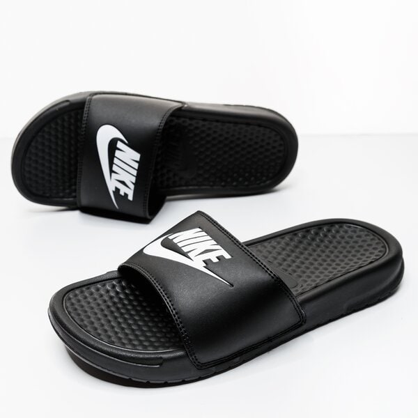 Klapki damskie NIKE BENASSI 343881-015 kolor czarny