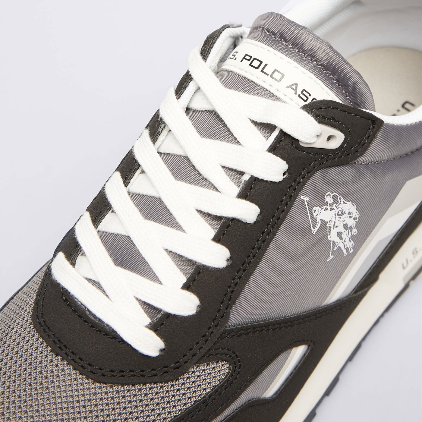 Buty sportowe męskie U.S. POLO ASSN. TABRY003B tabry003bgryblk02 kolor szary