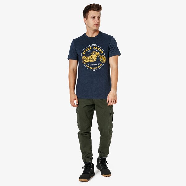 Koszulka męska LOTTO T-SHIRT SS ENGINE lo38tsm37002 kolor granatowy