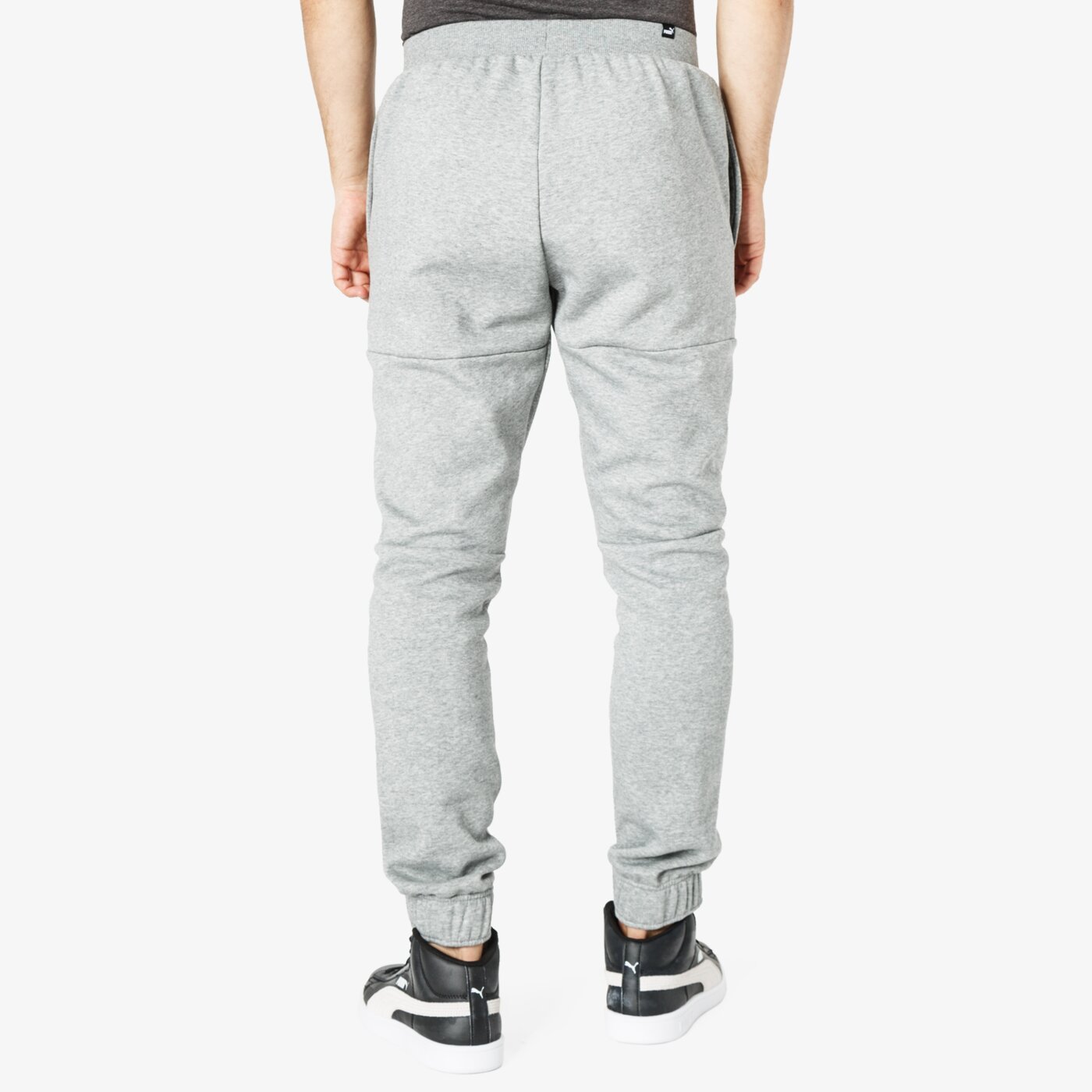 Spodnie dresowe męskie PUMA SPODNIE REBEL BLOCK FL CL 85240303 kolor szary