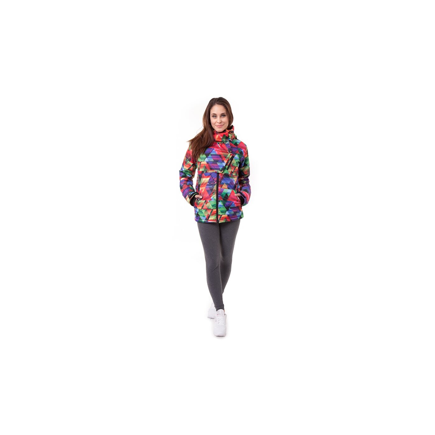 Kurtka zimowa damska FEEWEAR KURTKA FRISCO fw34kud02002 kolor multicolor