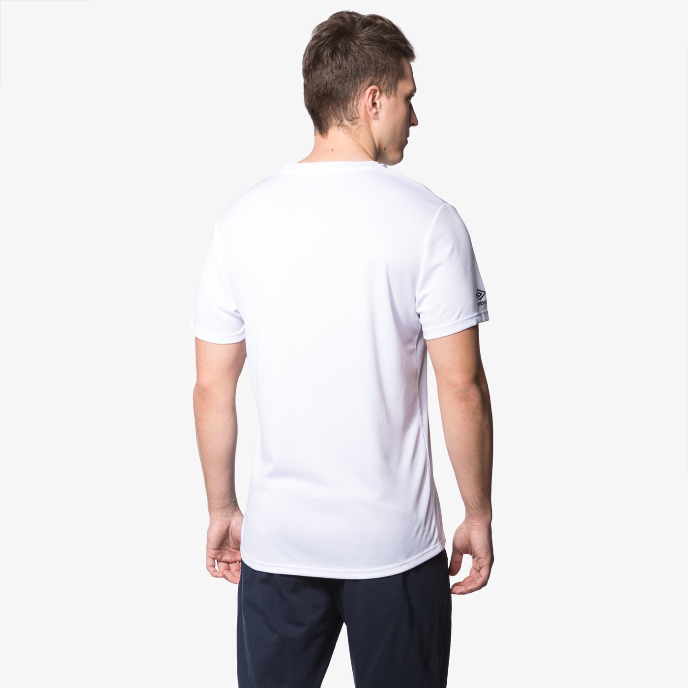Koszulka męska UMBRO T-SHIRT VELOCE TRAINING JERSEY 64448ueml kolor biały