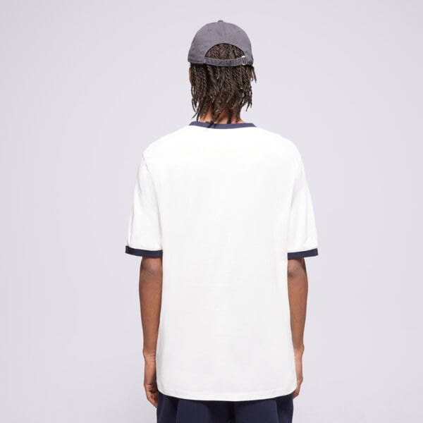 Koszulka męska FILA T-SHIRT CONTRAST RIB TEE lm1836at101 kolor biały