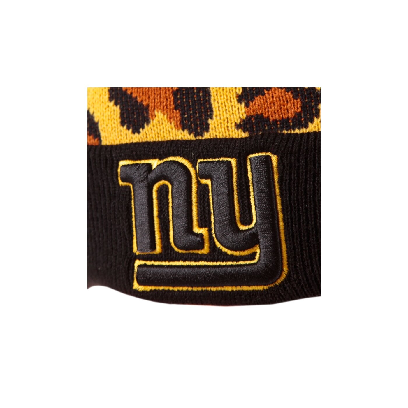 Czapka zimowa damska NEW ERA CZAPKA TEAM LEOPARD NEW YORK GIANTS 10909050 kolor multicolor