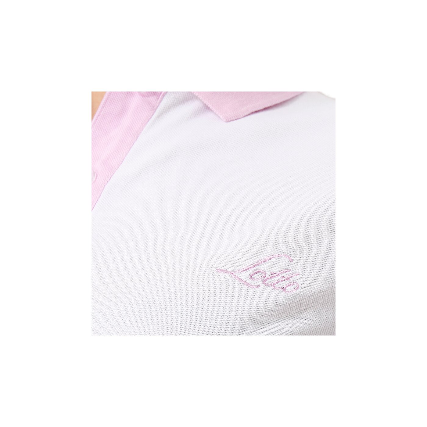 Koszulka polo damska LOTTO POLO LILIAN STC q9636 kolor biały