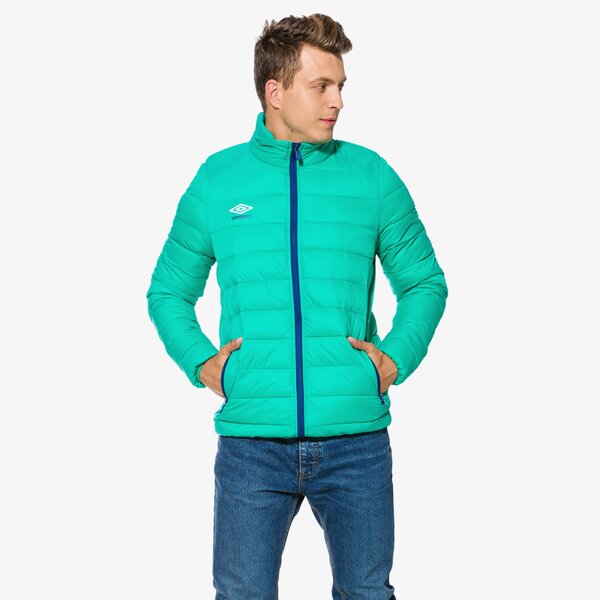 Kurtka zimowa męska UMBRO KURTKA ULTRA LIGHT POLYFILL 64557uey2 kolor niebieski
