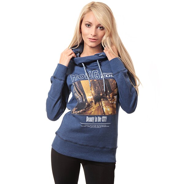 Bluza damska CONFRONT BLUZA AKRON cf34bld01001 kolor granatowy