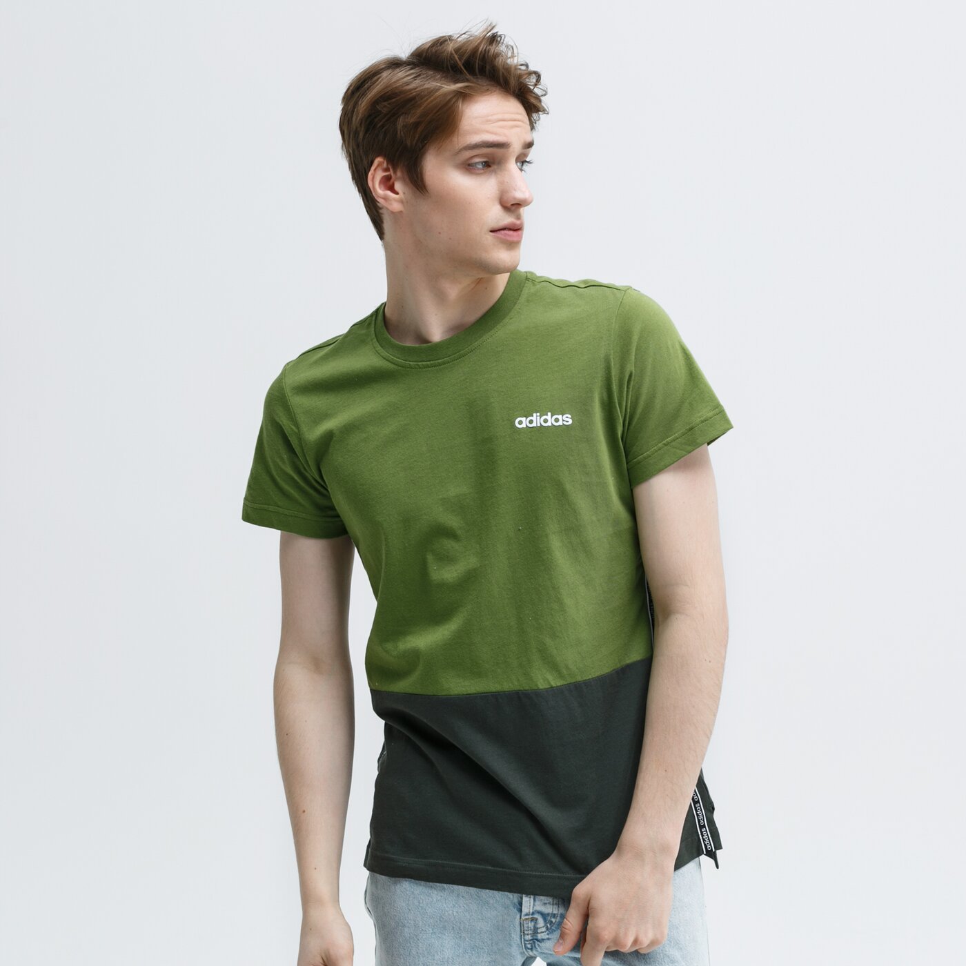 Koszulka męska ADIDAS T-SHIRT SS M C90 CB ei5629 kolor zielony