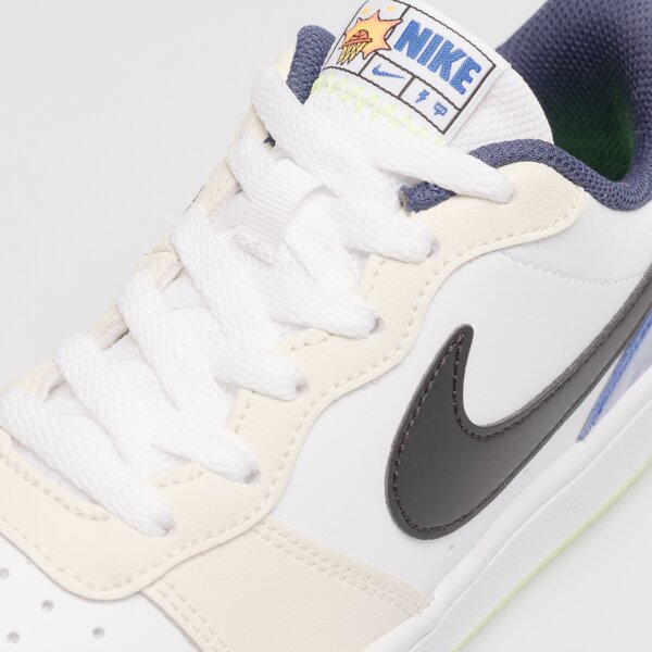 Buty dziecięce NIKE COURT BOROUGH LOW 2 SE (GS) fb1394-101 kolor biały