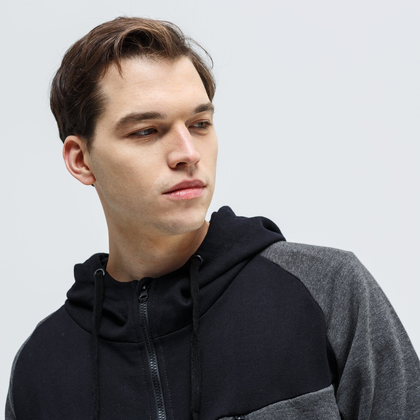 Bluza męska FEEWEAR BLUZA ROZPINANA Z KAPTUREM HEDGEHOG fw39blm29001 kolor szary