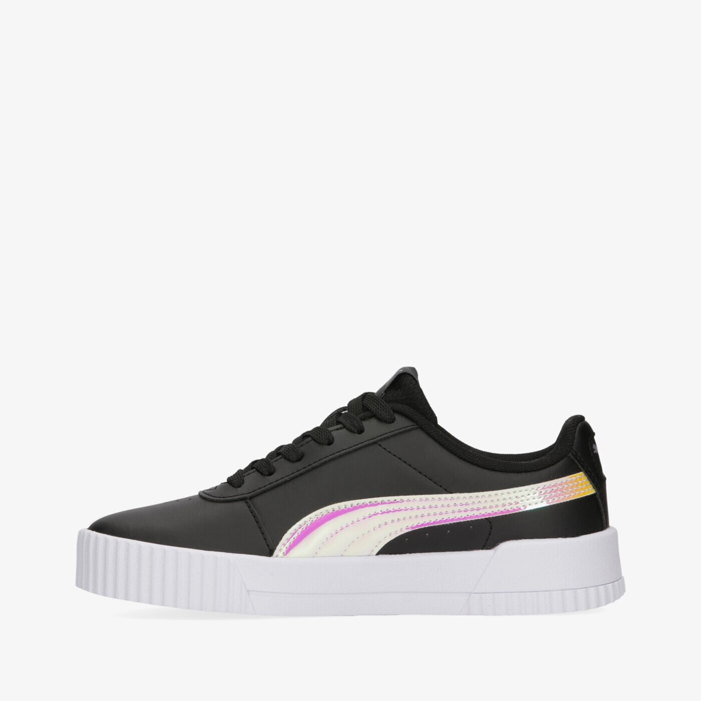 Buty dziecięce PUMA CARINA HOLO JR 38374102 kolor czarny