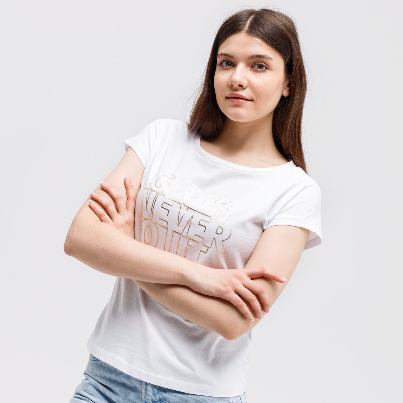 Koszulka damska LOTTO T-SHIRT PINELOPI lo121tsd48001 kolor biały